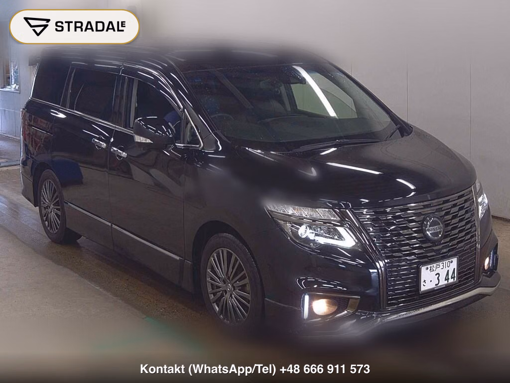NISSAN ELGRAND 5D 250 HIGHWAY STAR PREMIUM URBAN CHROME 2022, aukcja z Japonii, zdjęcie 1