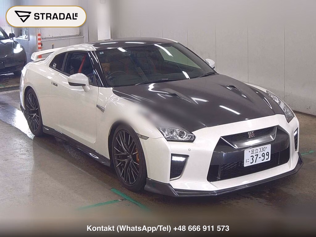 NISSAN GT-R 4WD BLACK EDITION 2018, aukcja z Japonii, zdjęcie 1