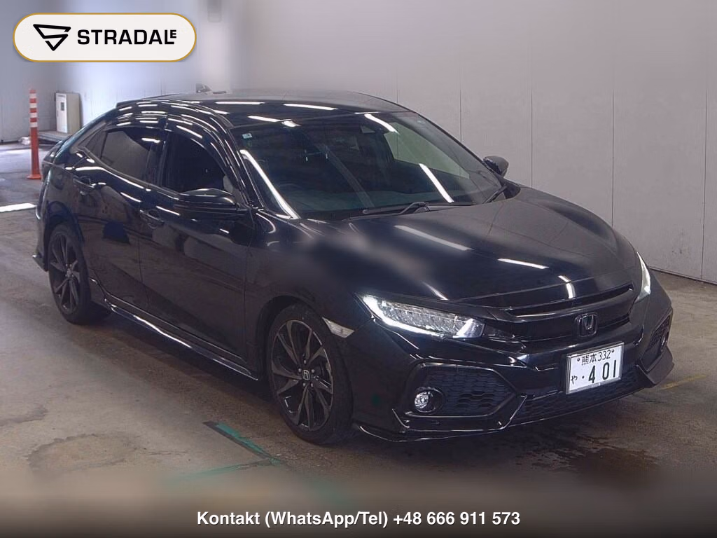 HONDA CIVIC 5D HATCHBACK HONDA SENSING 2019, aukcja z Japonii, zdjęcie 1