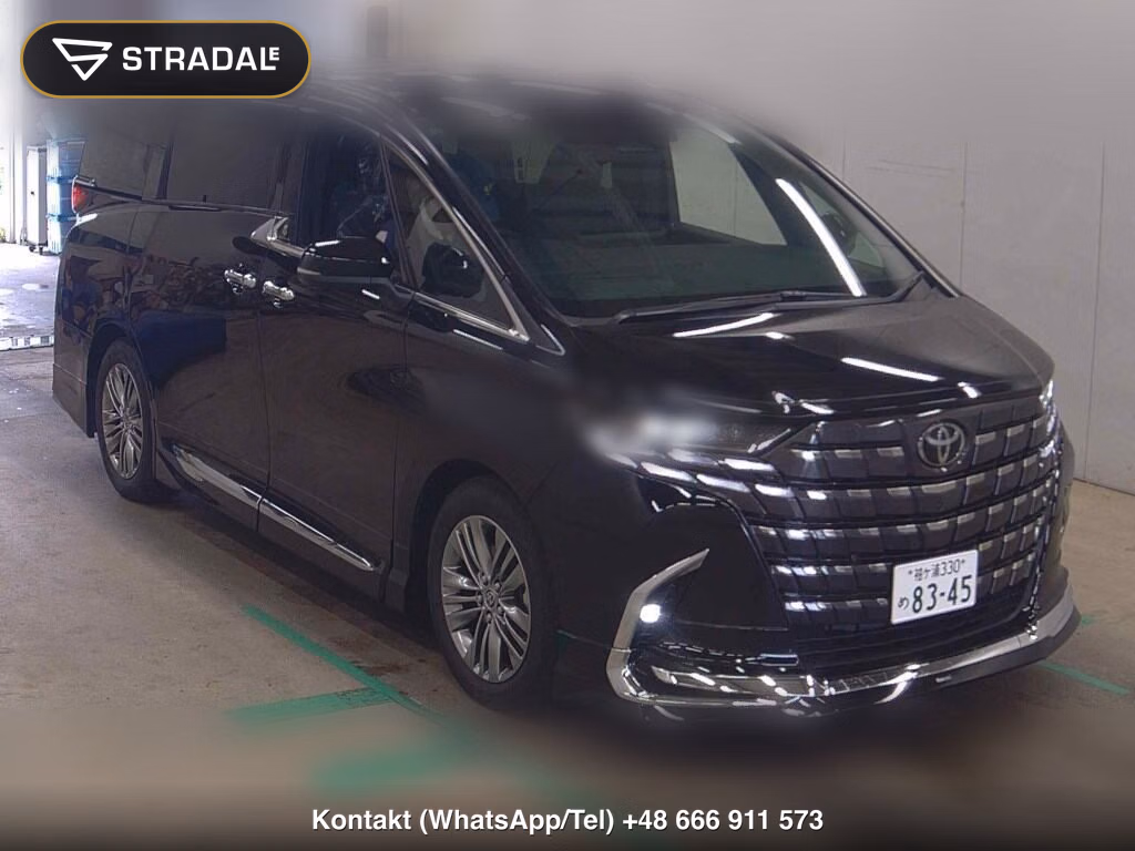 TOYOTA ALPHARD Z 2025, aukcja z Japonii, zdjęcie 1
