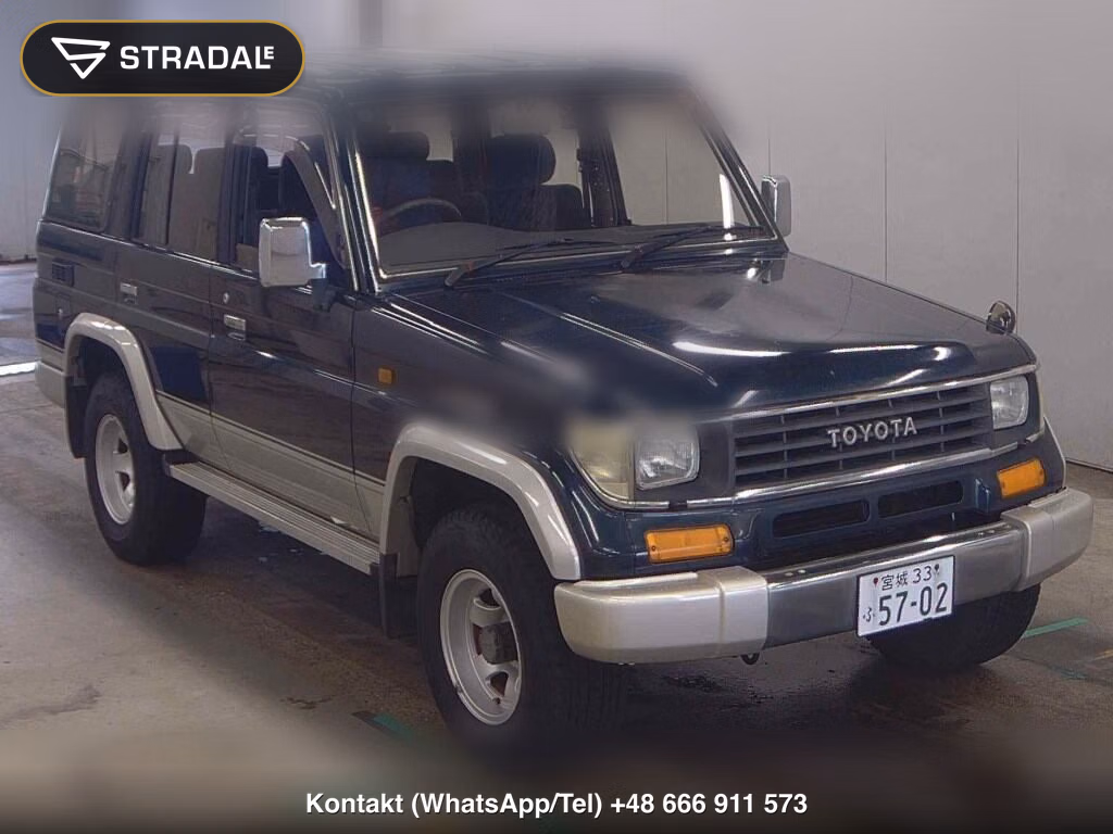 TOYOTA LAND CRUISER PRADO 5D 4WD SX WIDE 1995, aukcja z Japonii, zdjęcie 1