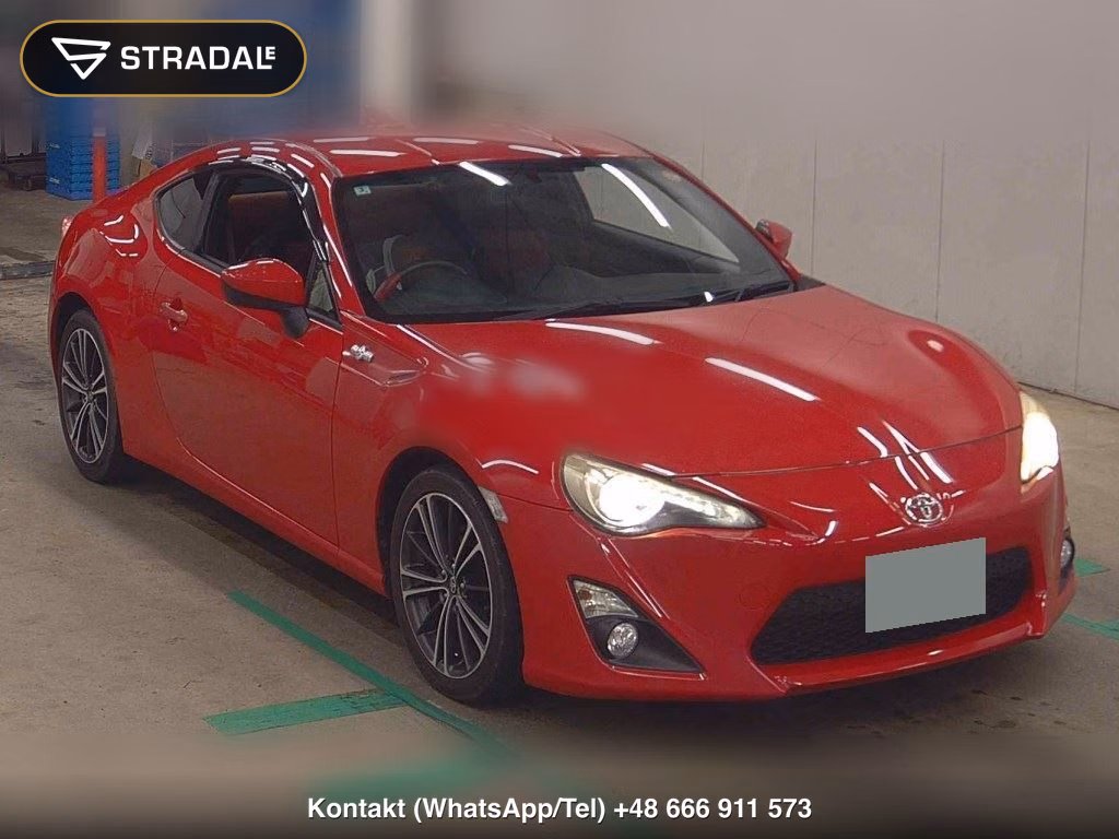 TOYOTA 86 GT 2013, aukcja z Japonii, zdjęcie 1