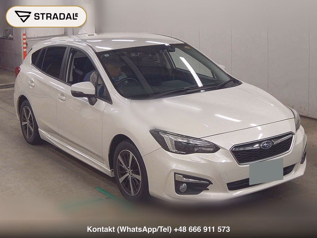 SUBARU IMPREZA SPORT 4WD 1.6I-L EYESIGHT S STYLE 2019, aukcja z Japonii, zdjęcie 1