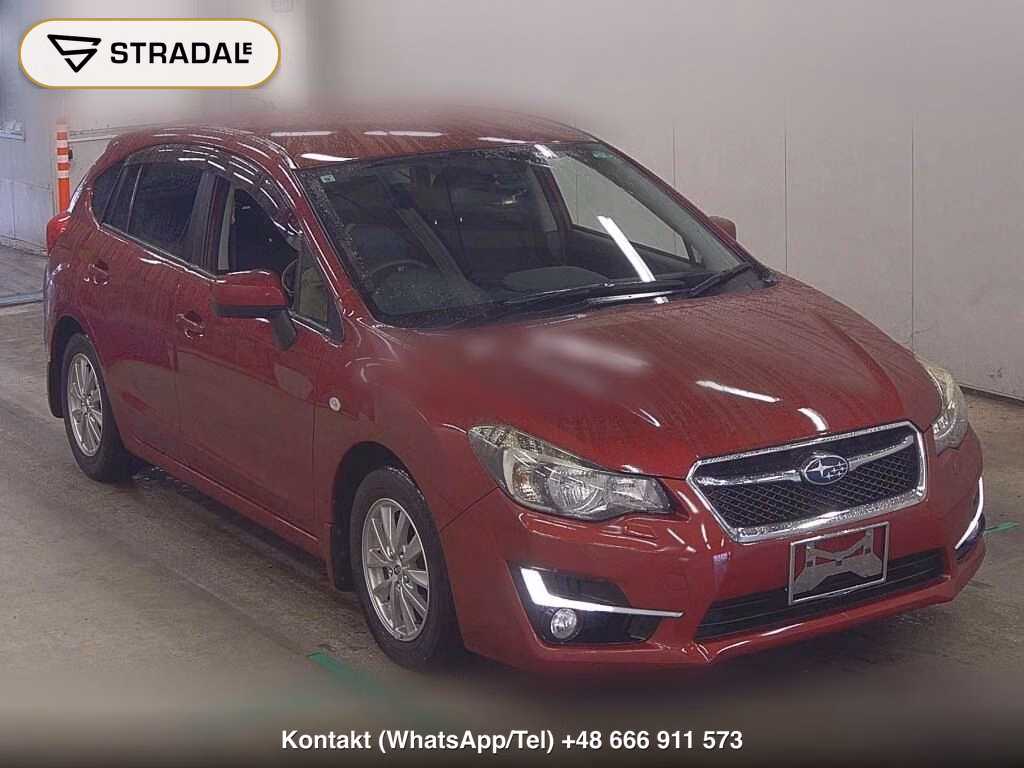 SUBARU IMPREZA SPORT 1.6I-L 2016, aukcja z Japonii, zdjęcie 1