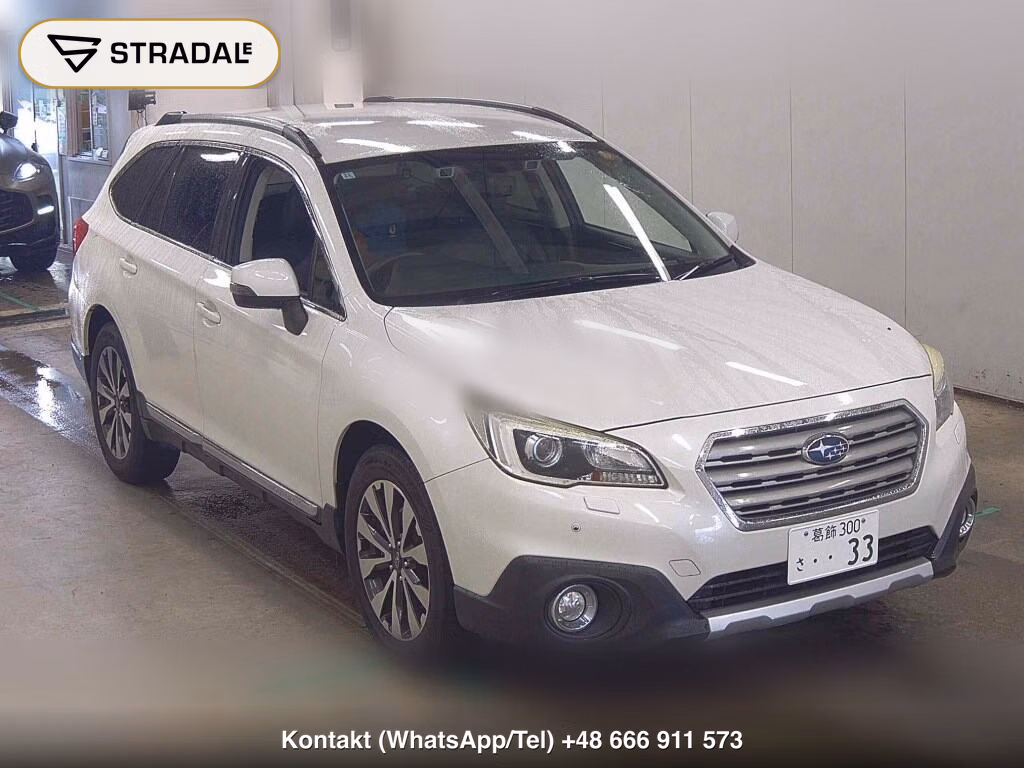 SUBARU OUTBACK 4WD LIMITED 2016, aukcja z Japonii, zdjęcie 1