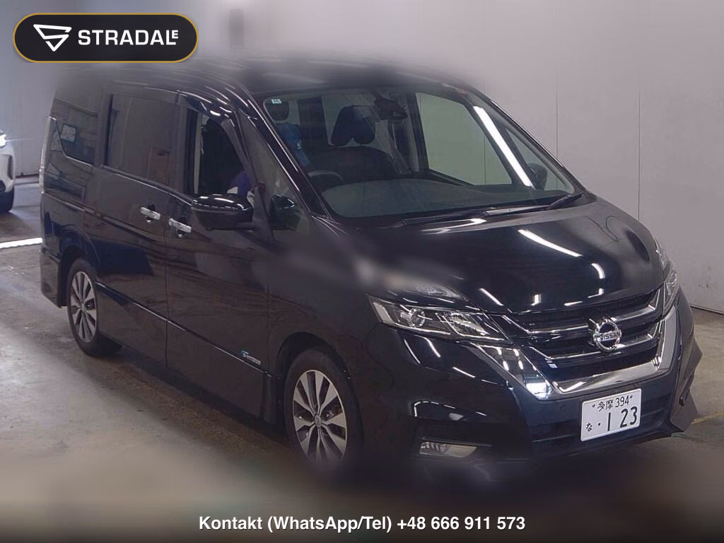 NISSAN SERENA 5D HIGHWAY STAR G 2016, aukcja z Japonii, zdjęcie 1