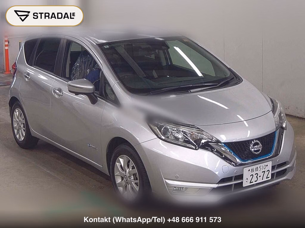 NISSAN NOTE E-POWER X V SELECTION 2020, aukcja z Japonii, zdjęcie 1