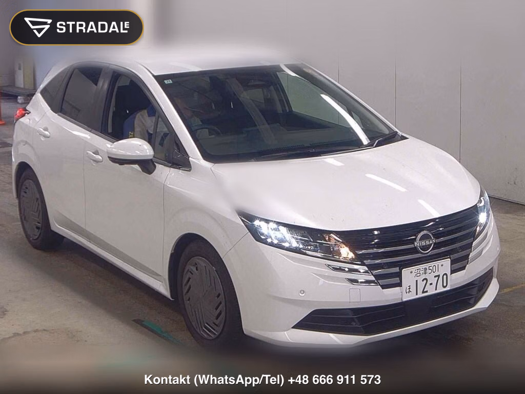 NISSAN NOTE X 2025, aukcja z Japonii, zdjęcie 1