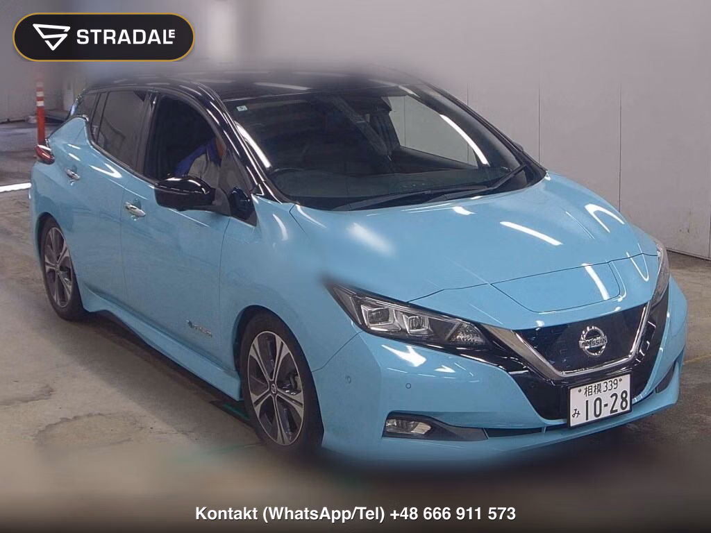 NISSAN LEAF G 2018, aukcja z Japonii, zdjęcie 1