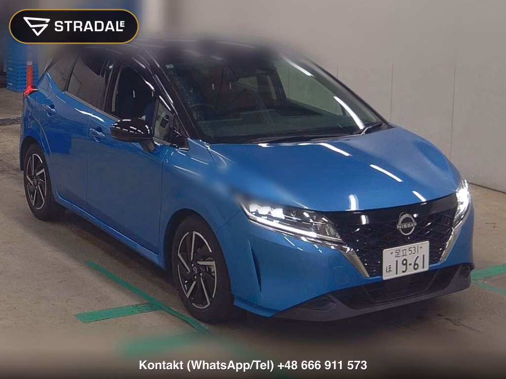 NISSAN NOTE X 2023, aukcja z Japonii, zdjęcie 1