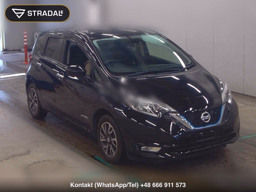 NISSAN NOTE E-POWER X 2017, aukcja z Japonii, zdjęcie 1