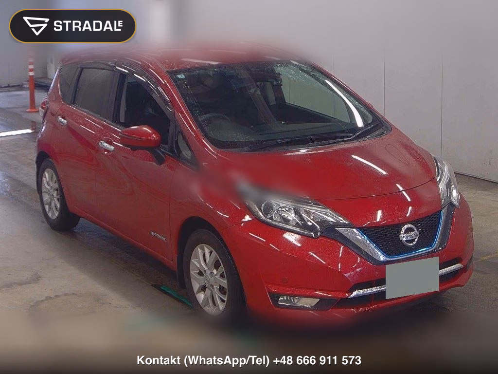 NISSAN NOTE E-POWER MEDALIST 2017, aukcja z Japonii, zdjęcie 1