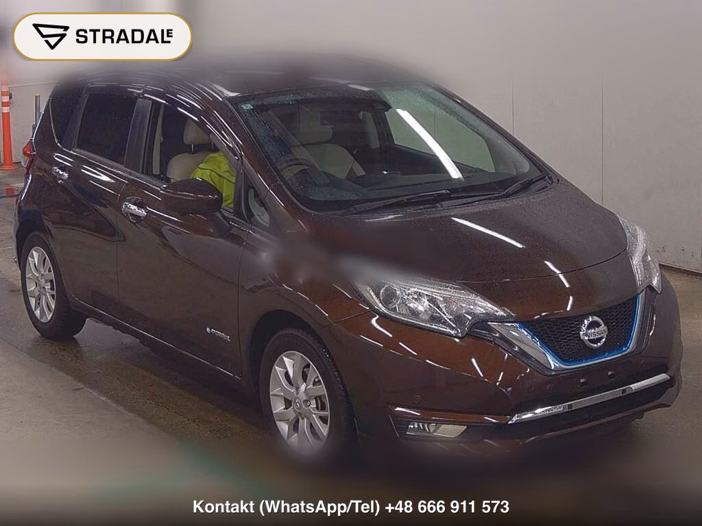 NISSAN NOTE E-POWER MEDALIST 2018, aukcja z Japonii, zdjęcie 1