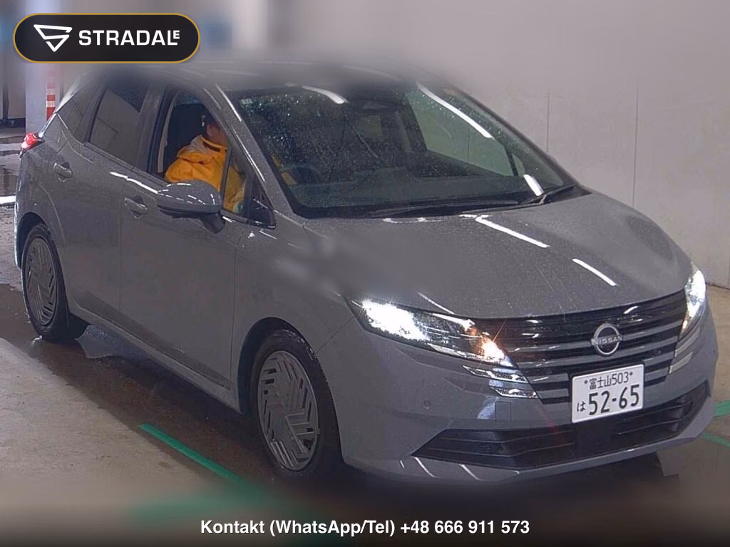 NISSAN NOTE X 2025, aukcja z Japonii, zdjęcie 1