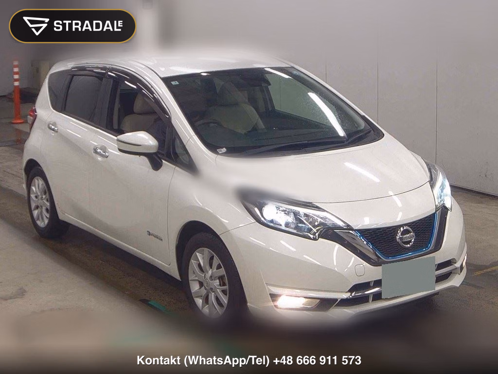 NISSAN NOTE E-POWER MEDALIST 2017, aukcja z Japonii, zdjęcie 1