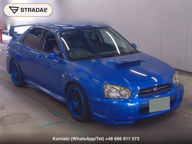 SUBARU IMPREZA 4HT 4WD WRX 2003 V LIMITED 2004, samochód z aukcji Japonii