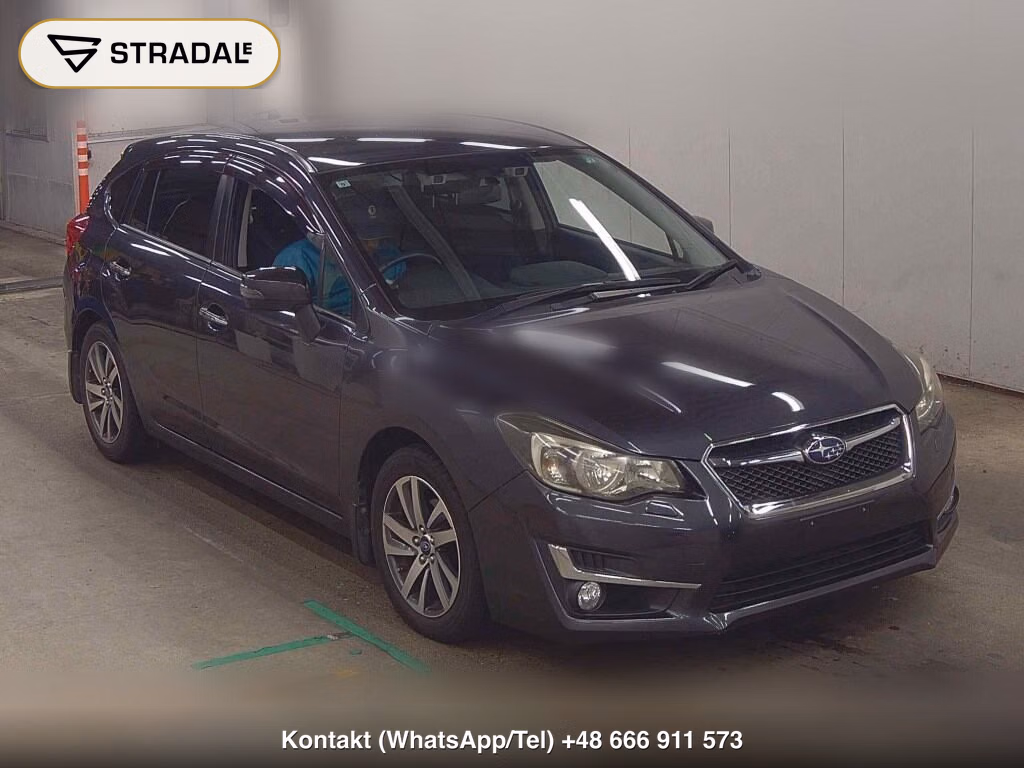 SUBARU IMPREZA SPORT 4WD 2.0I EYESIGHT PROUD EDITION 2015, aukcja z Japonii, zdjęcie 1
