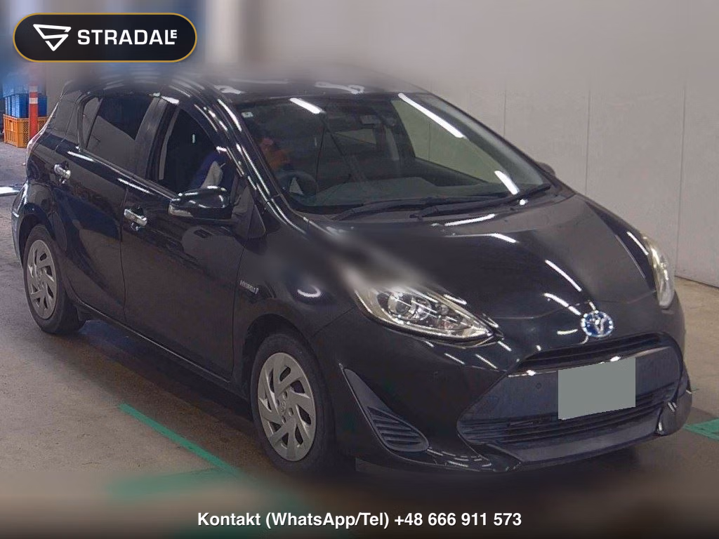 TOYOTA AQUA S STYLE BLACK 2018, aukcja z Japonii, zdjęcie 1