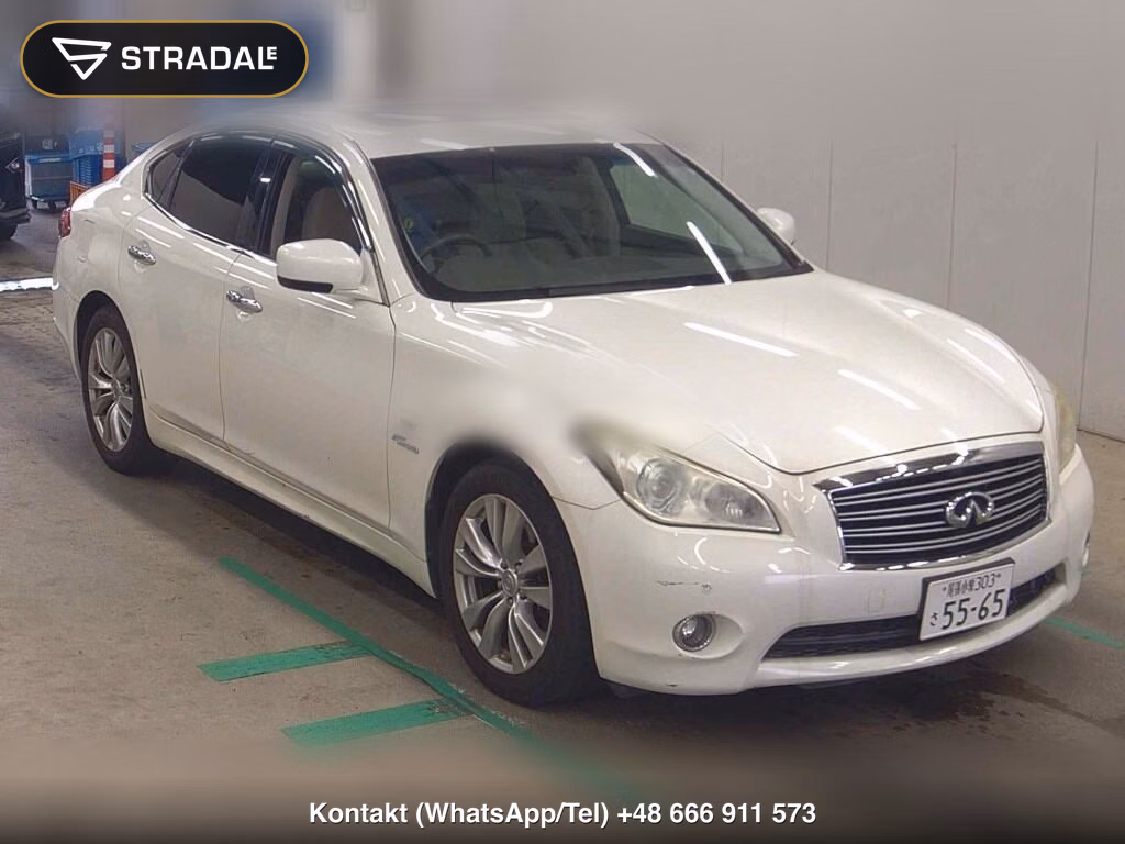 NISSAN FUGA HYBRID BASE GRADE 2013, aukcja z Japonii, zdjęcie 1