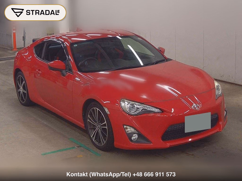 TOYOTA 86 GT 2016, aukcja z Japonii, zdjęcie 1