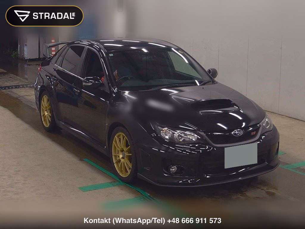 SUBARU IMPREZA 4D 4WD WRX STI 2011, aukcja z Japonii, zdjęcie 1