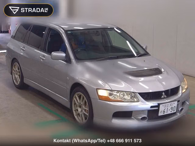 MITSUBISHI LANCER WAGON 4WD EVOLUTION GT-A 2005, samochód z aukcji Japonii