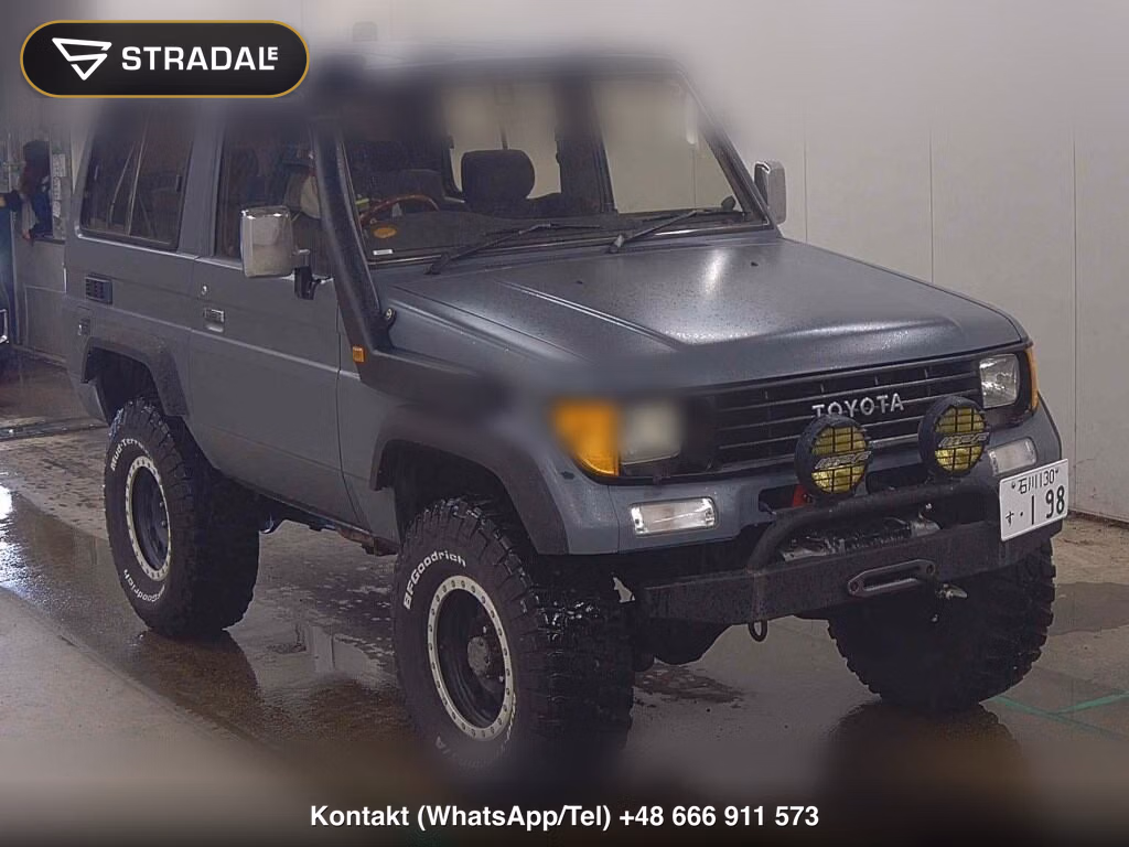 TOYOTA LAND CRUISER PRADO 3D 4WD SX WIDE 1994, aukcja z Japonii, zdjęcie 1