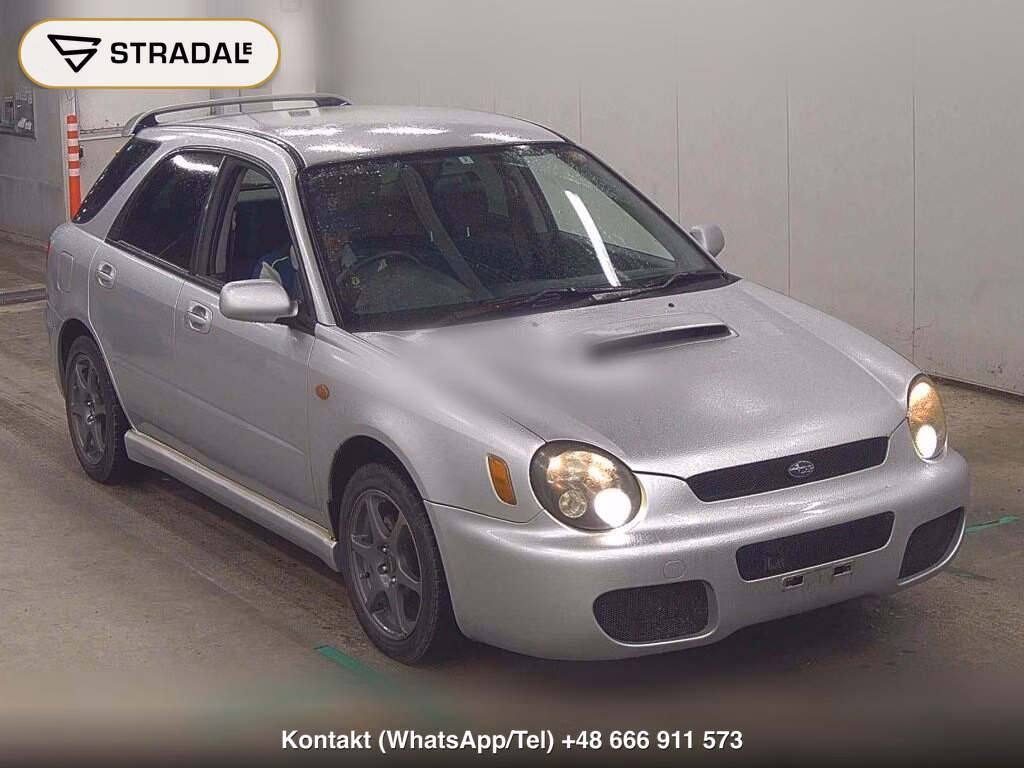 SUBARU IMPREZA SPORTS WAGON 4WD TYPE EURO TURBO 2002, aukcja z Japonii, zdjęcie 1