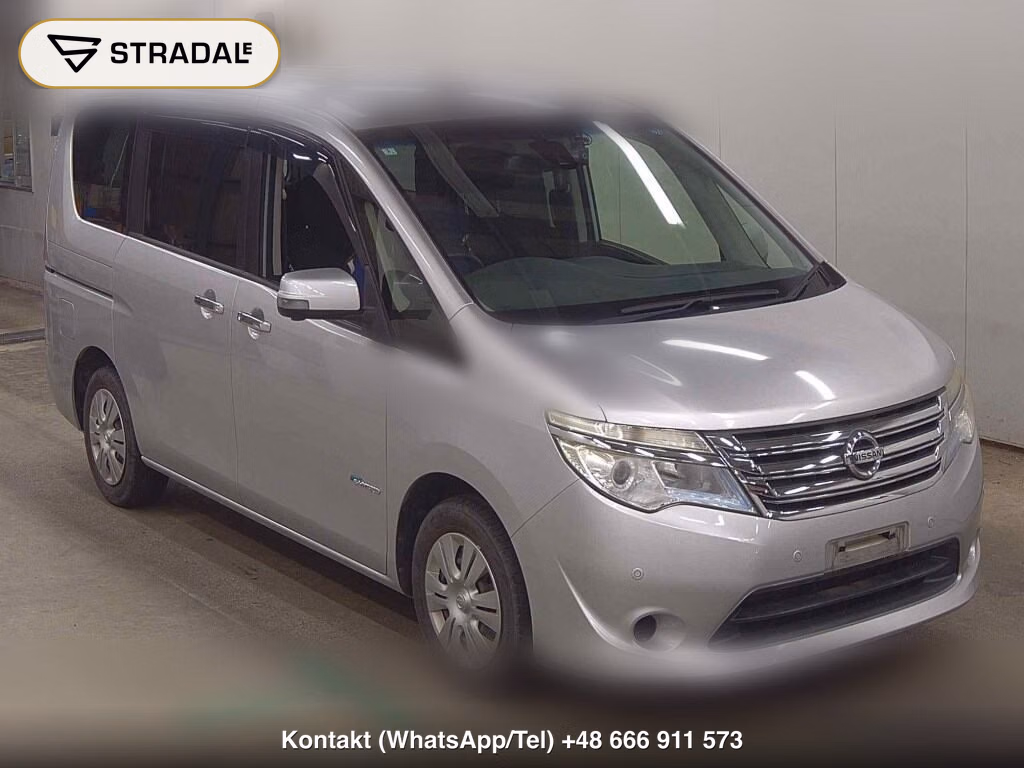 NISSAN SERENA 5D 20X V SELECTION + SAFETY S-HYBRID 2016, aukcja z Japonii, zdjęcie 1