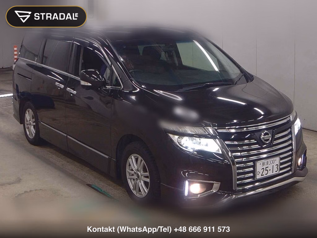 NISSAN ELGRAND 5D 250 HIGHWAY STAR 2014, aukcja z Japonii, zdjęcie 1