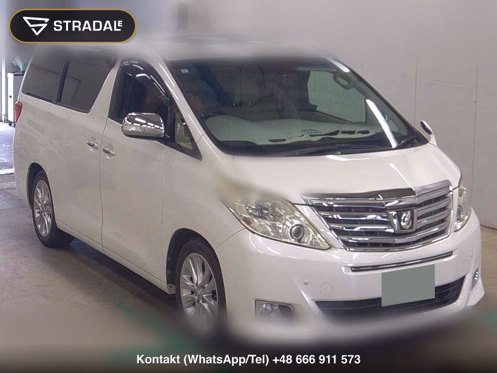 TOYOTA ALPHARD 2012, aukcja z Japonii, zdjęcie 1