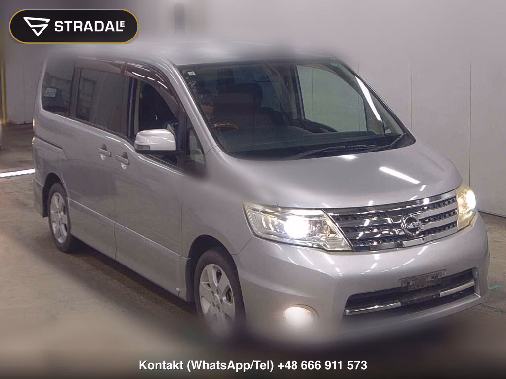 NISSAN SERENA 5D HIGHWAY STAR V SELECTION 2009, aukcja z Japonii, zdjęcie 1