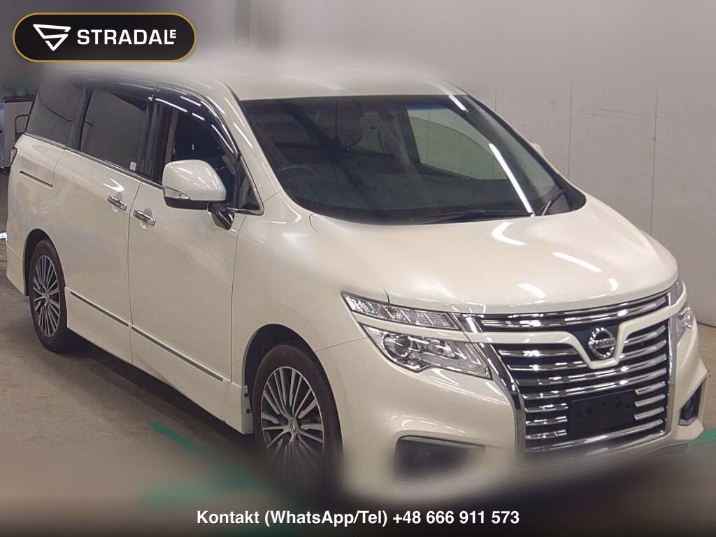 NISSAN ELGRAND 5D 250 HIGHWAY STAR 2015, aukcja z Japonii, zdjęcie 1
