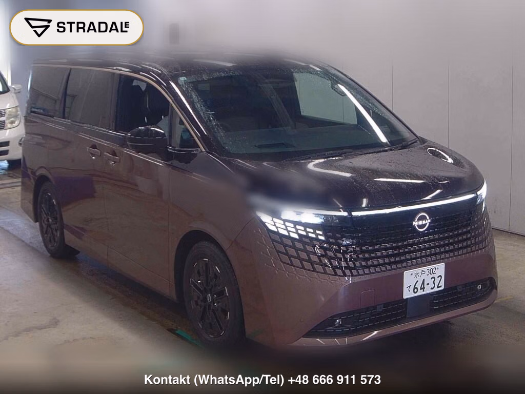 NISSAN ELGRAND 5D 4WD G E-4ORCE 2026, aukcja z Japonii, zdjęcie 1