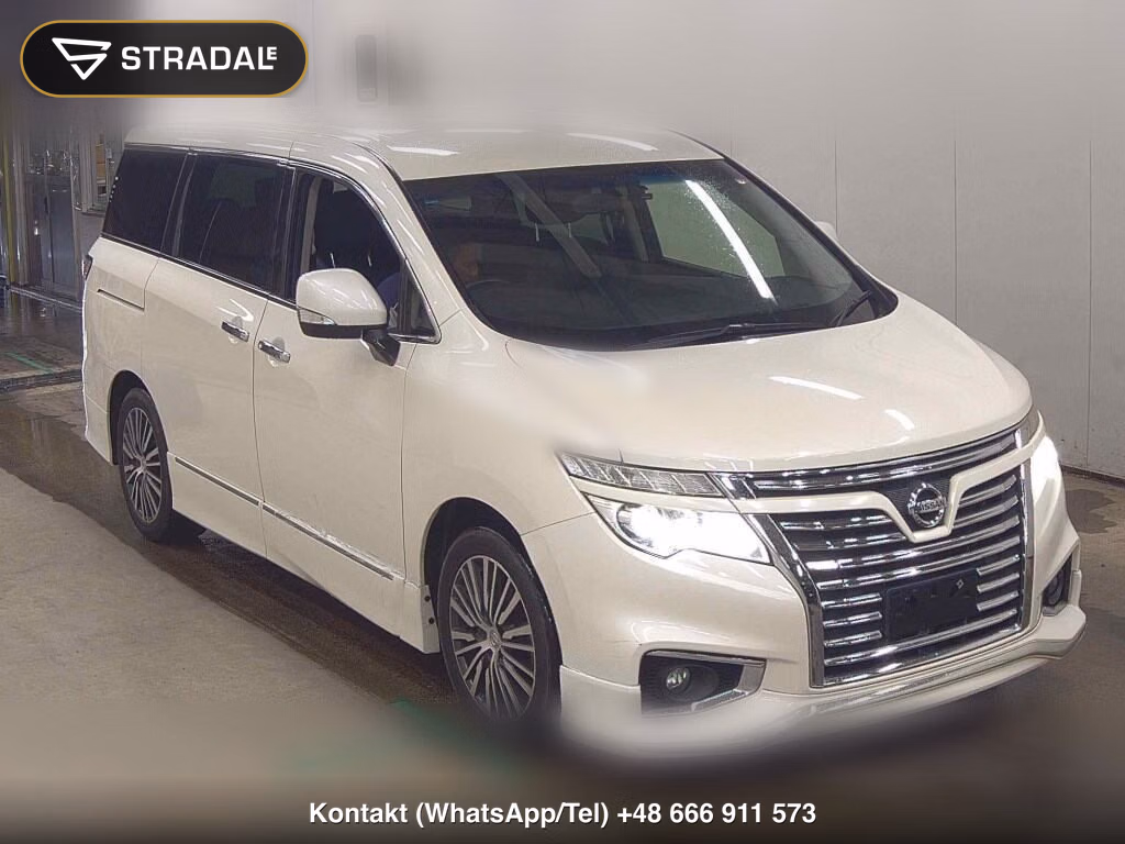 NISSAN ELGRAND 5D 250 HIGHWAY STAR 2018, aukcja z Japonii, zdjęcie 1