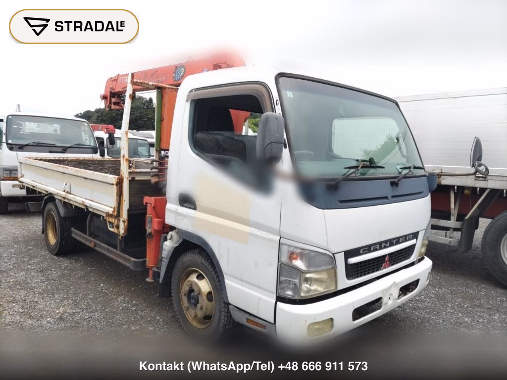 MITSUBISHI FUSO CANTER 2D CRANE 2006, aukcja z Japonii, zdjęcie 1