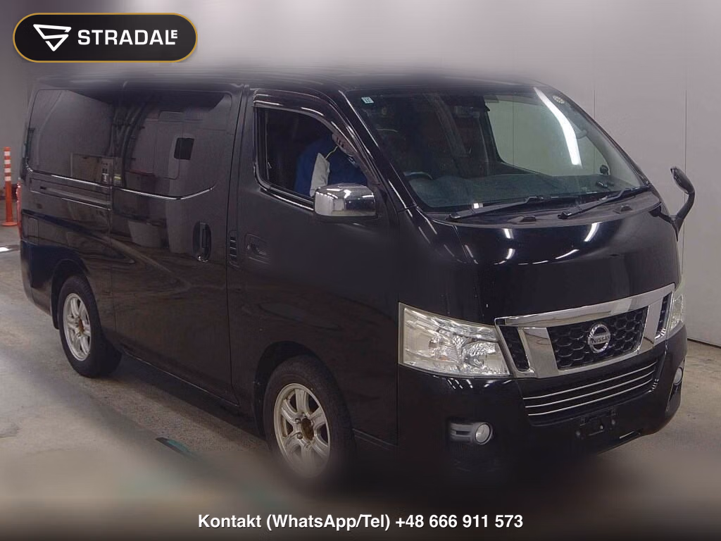 NISSAN NV350CARAVAN VAN 5D 4WD LONG PREMIUM GX TURBO CHROME GEAR PACKAG 2013, aukcja z Japonii, zdjęcie 1