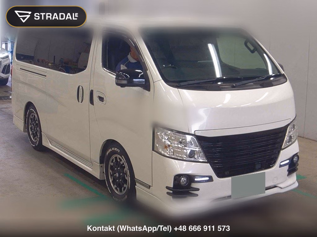 NISSAN NV350CARAVAN VAN 5D LONG RIDER PREMIUM GX PRO STYLE PACKAGE 2017, aukcja z Japonii, zdjęcie 1