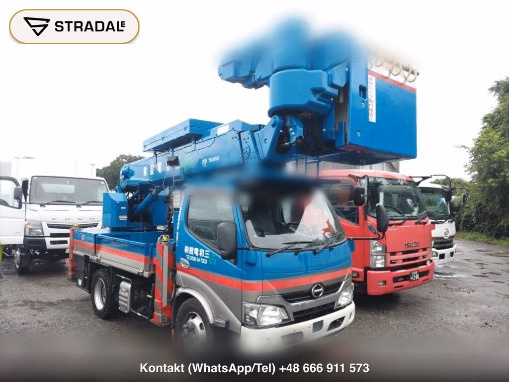 HINO DUTRO 2D AERIAL WORK 2018, aukcja z Japonii, zdjęcie 1