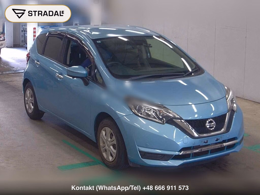 NISSAN NOTE MEDALIST X 2017, aukcja z Japonii, zdjęcie 1