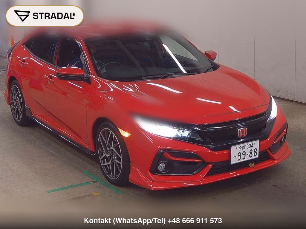 HONDA CIVIC 5D HATCHBACK 2021, aukcja z Japonii, zdjęcie 1