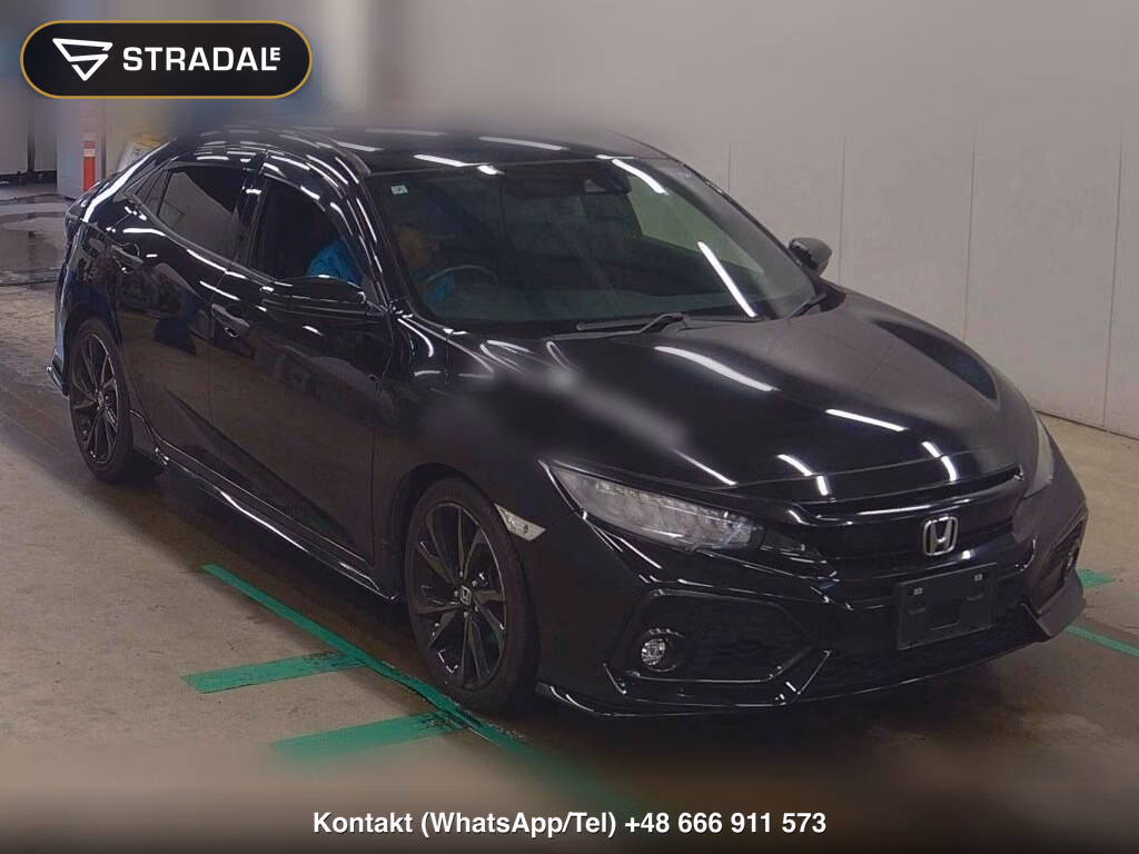 HONDA CIVIC 5D HATCHBACK HONDA SENSING 2018, aukcja z Japonii, zdjęcie 1