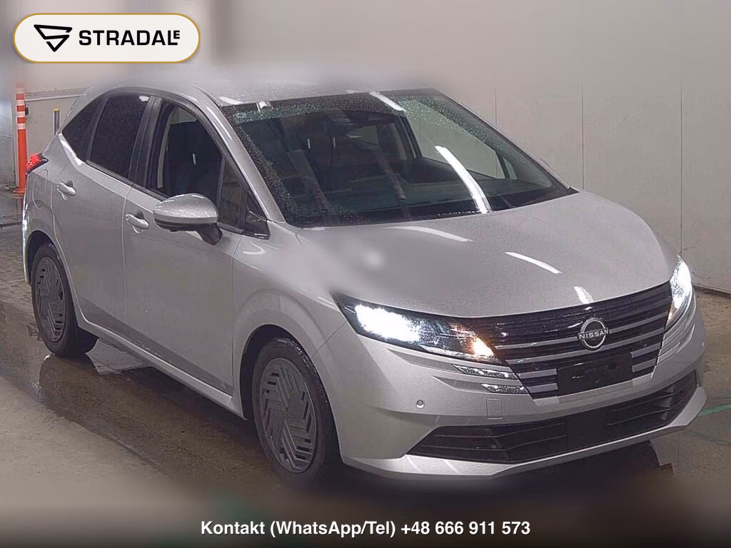 NISSAN NOTE X 2025, aukcja z Japonii, zdjęcie 1