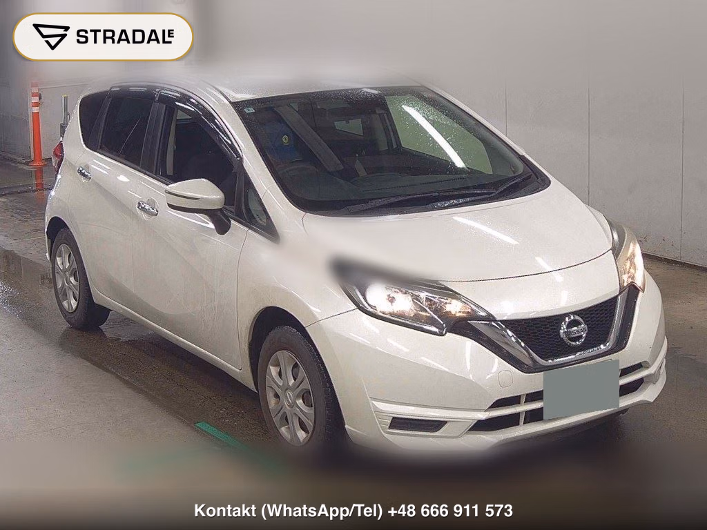 NISSAN NOTE X 2017, aukcja z Japonii, zdjęcie 1