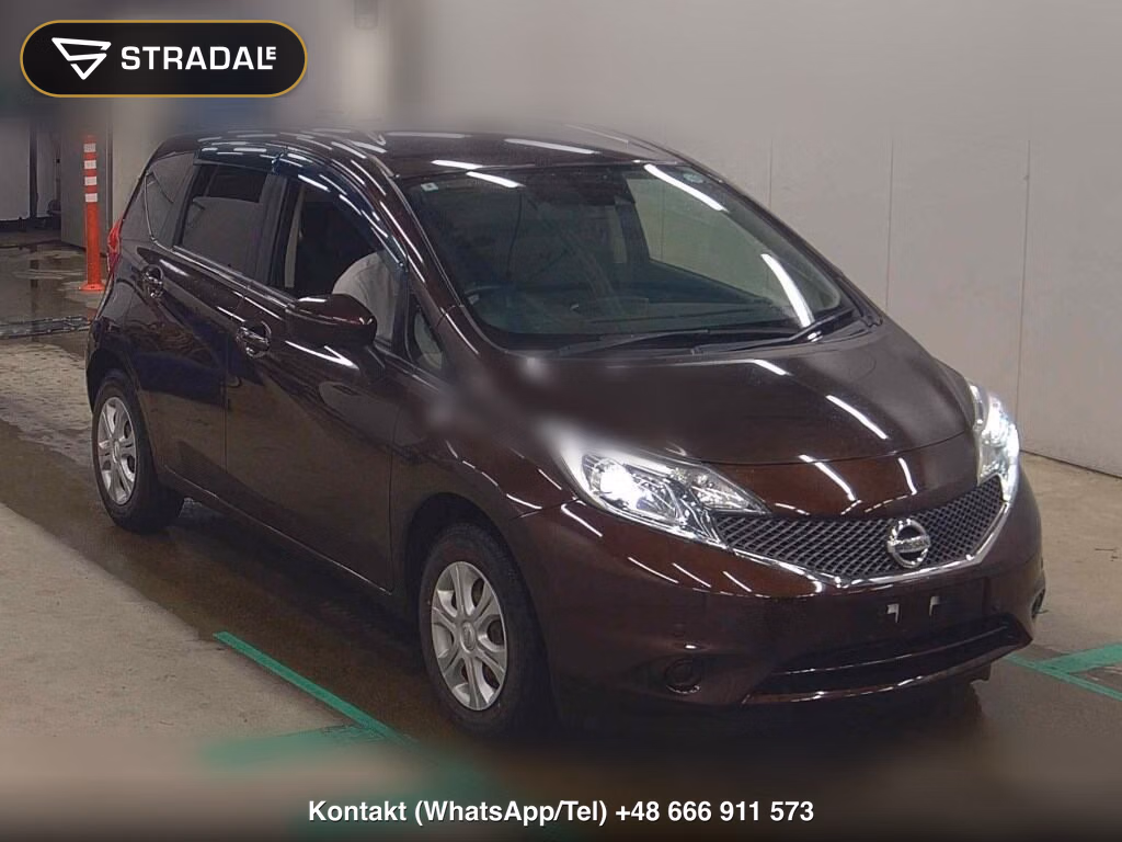 NISSAN NOTE 4WD X FOUR 2015, aukcja z Japonii, zdjęcie 1