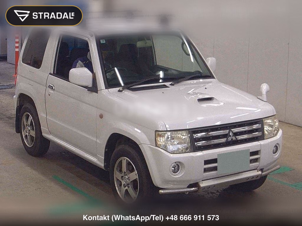 MITSUBISHI PAJERO MINI 4WD WHITE PEARL SELECT, miniaturka 2