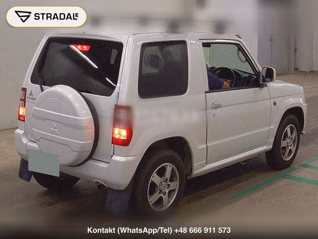MITSUBISHI PAJERO MINI 4WD WHITE PEARL SELECT, miniaturka 6