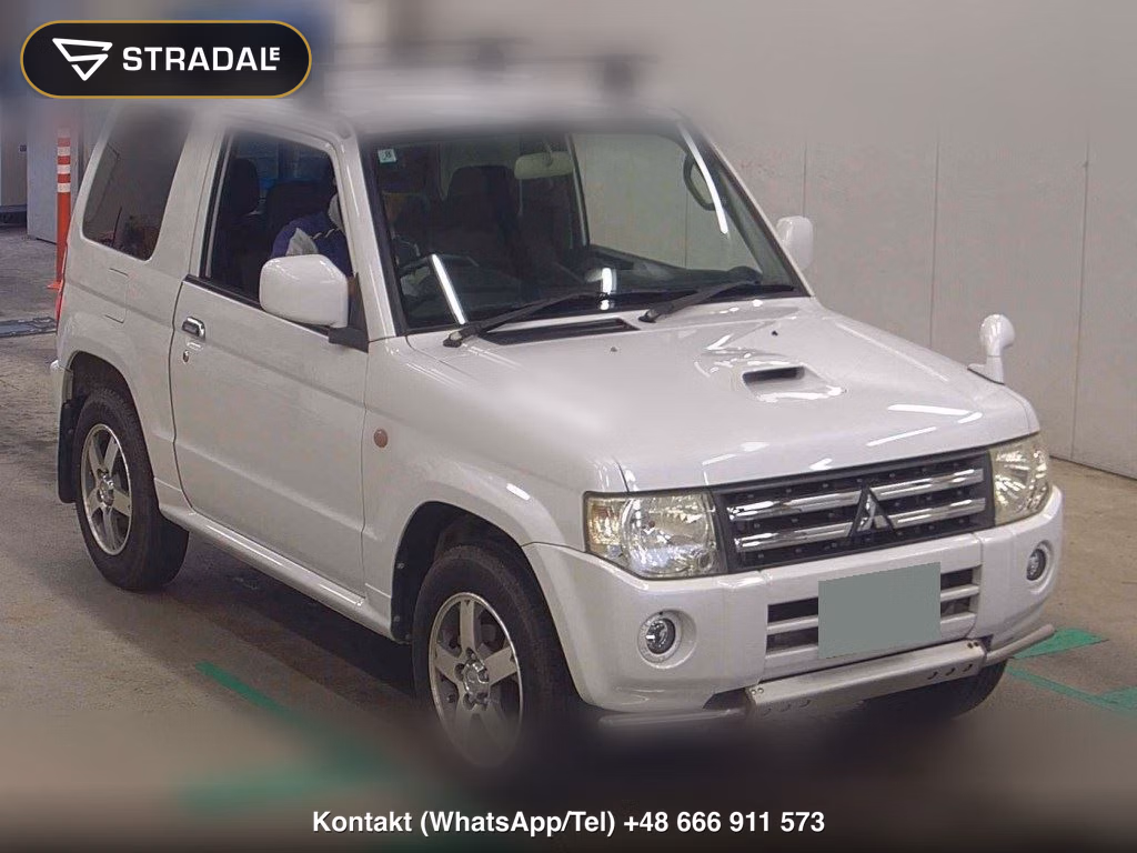 MITSUBISHI PAJERO MINI 4WD WHITE PEARL SELECT 2009, aukcja z Japonii, zdjęcie 1