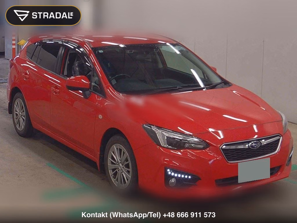 SUBARU IMPREZA SPORT 4WD 1.6I-L EYESIGHT 2017, aukcja z Japonii, zdjęcie 1