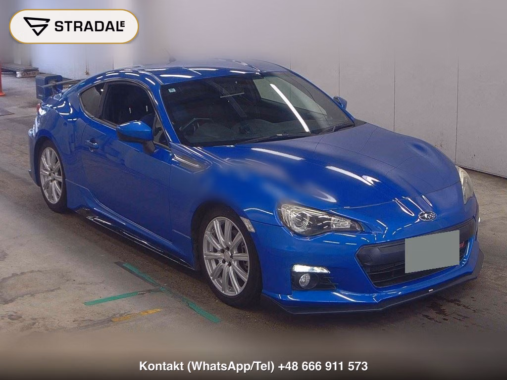 SUBARU BRZ S 2013, aukcja z Japonii, zdjęcie 1